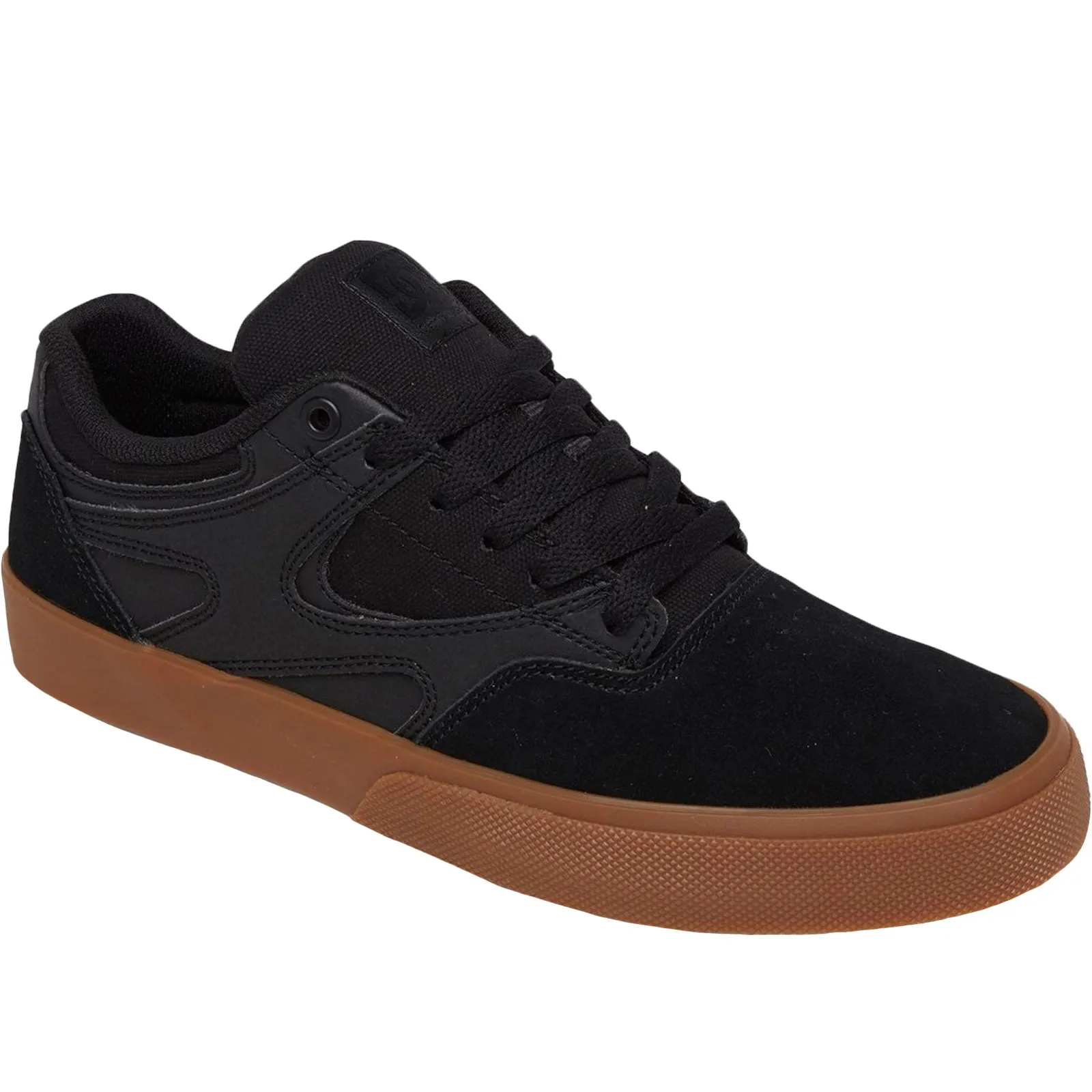 DC Shoes Mens Kalis Low Rise Suede Leather Trainers