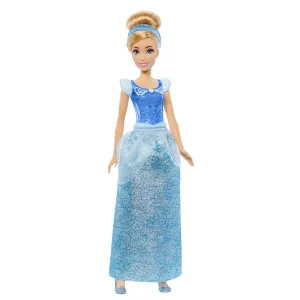 Disney Princess Cinderella Posable Fashion Doll with Sparkling Clothing and Accessories for Kids Ages 3 