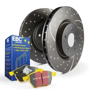 EBC Brakes S5KF1238 S5 Kits Yellowstuff And GD Rotors