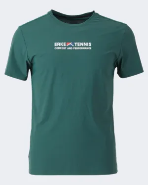 Erke Tennis Men Tennis T-Shirt Forest Green 11222219225-502