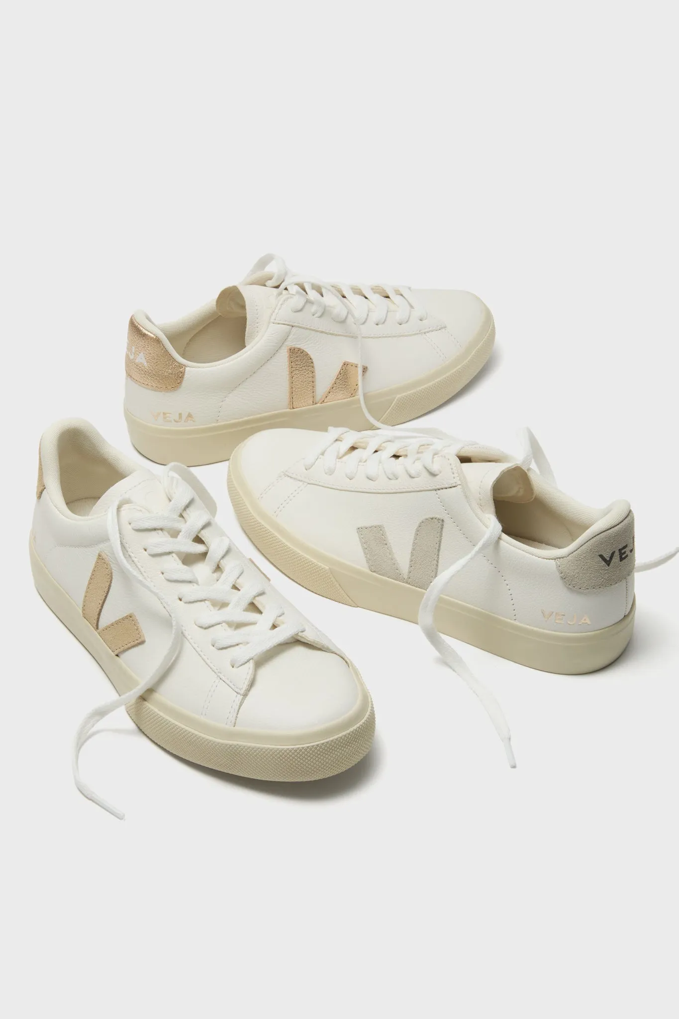 Extra White Almond Campo Sneakers