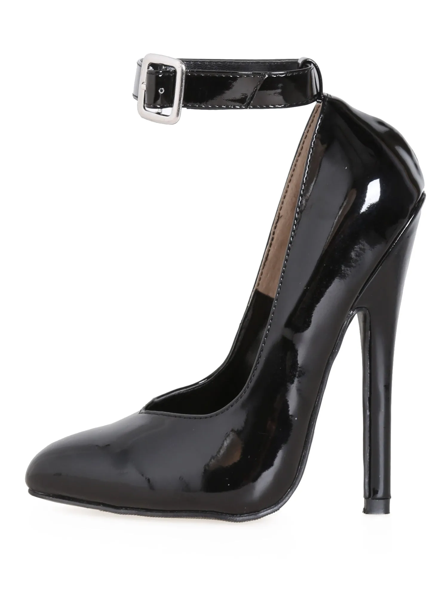 Fetish Pump With Ankle Strap