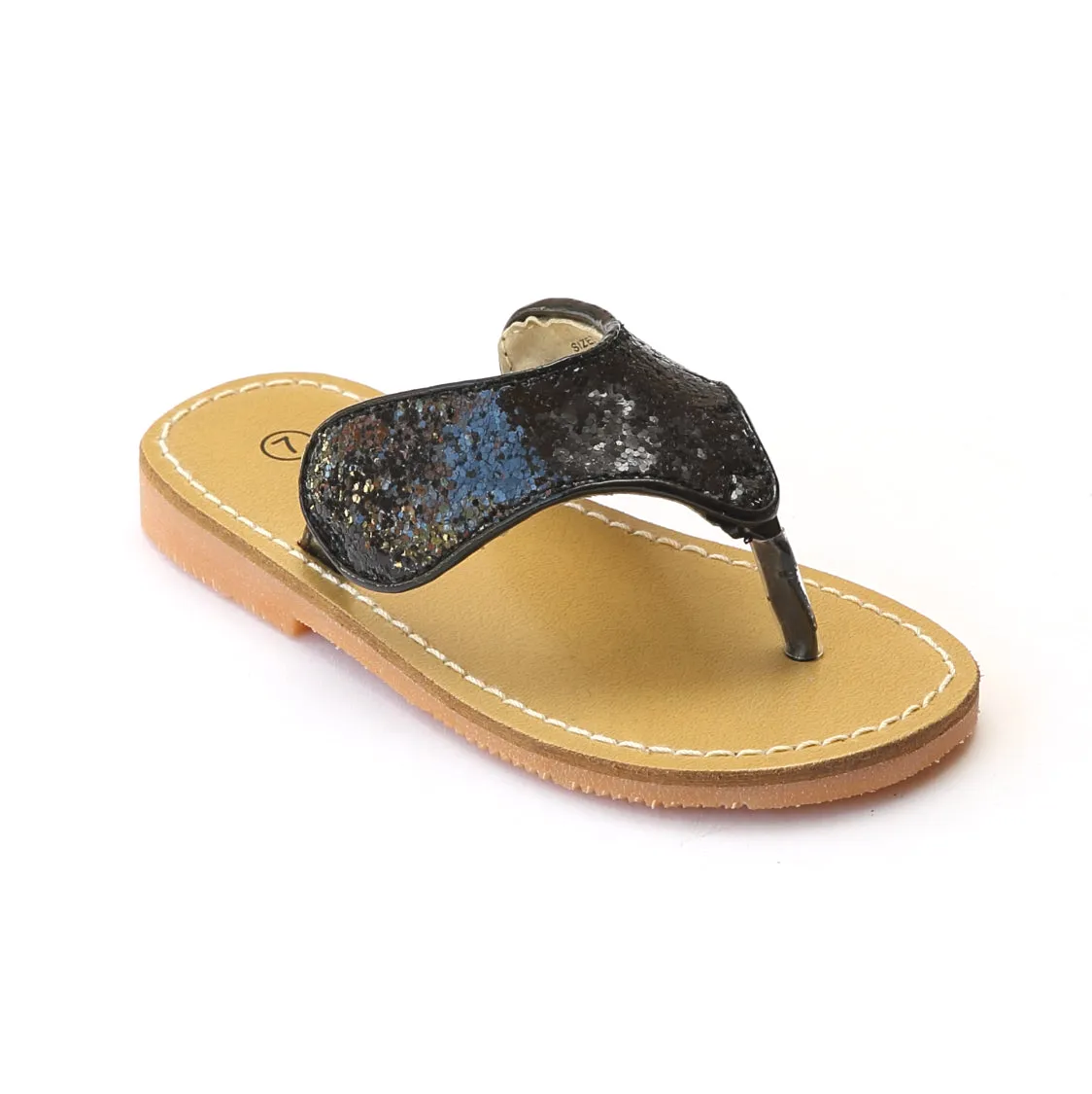 FINAL SALE - L'Amour Girls Glitter Sparkly Sandals