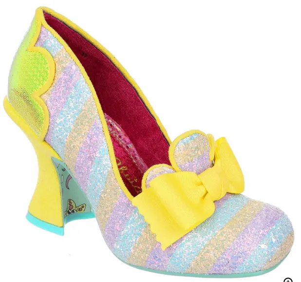 Fleur De Lis in Yellow by Irregular Choice