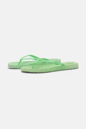 Flip Flops Glitzer - Bright Green