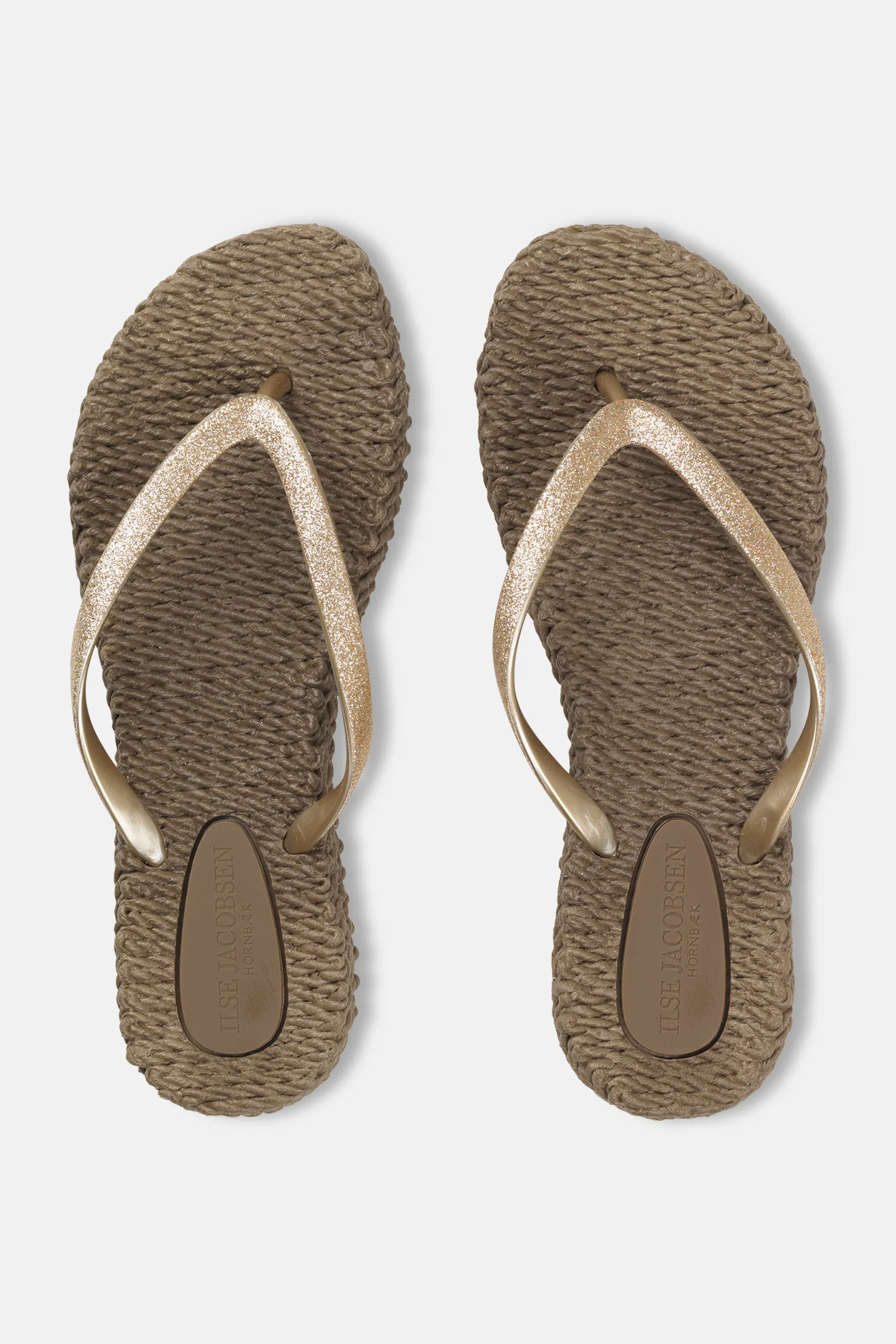 Flip Flops Glitzer - Cub Brown