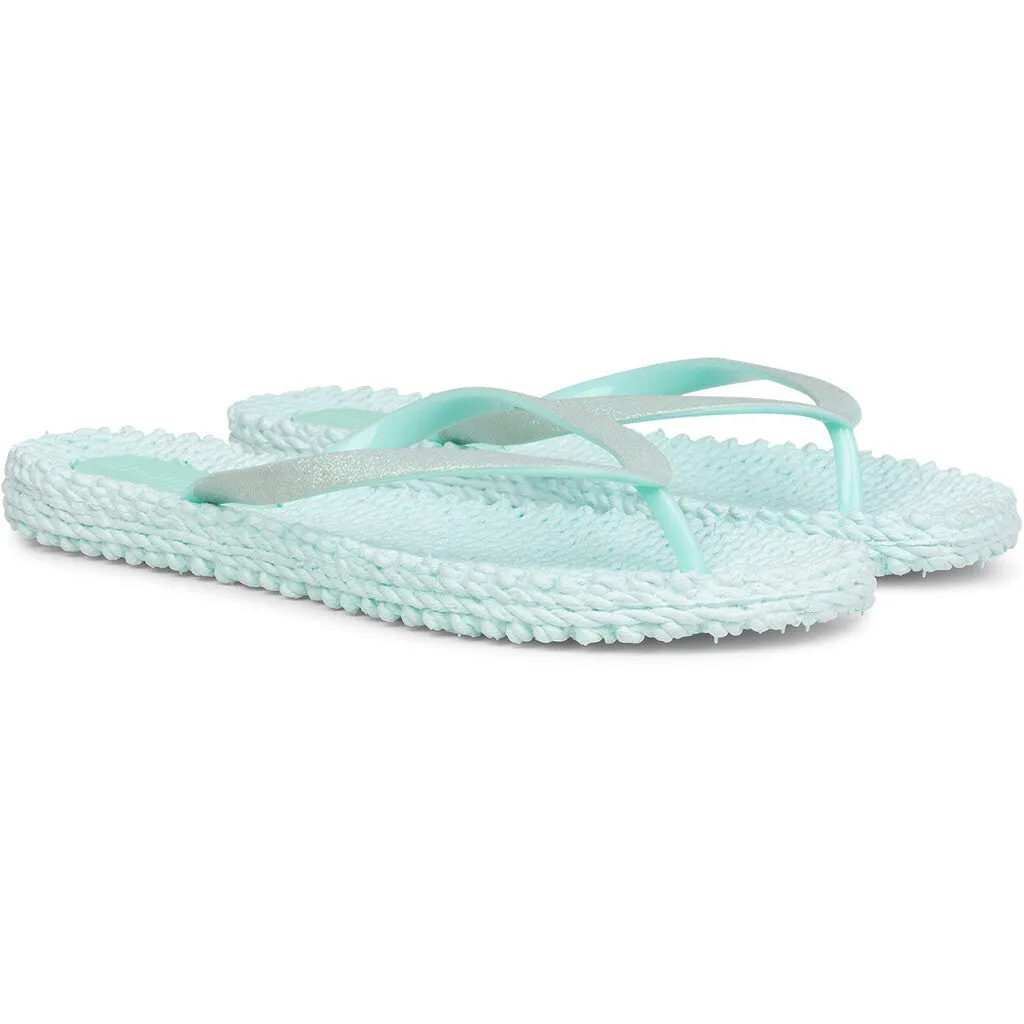 Flip Flops Glitzer - Jade Mint