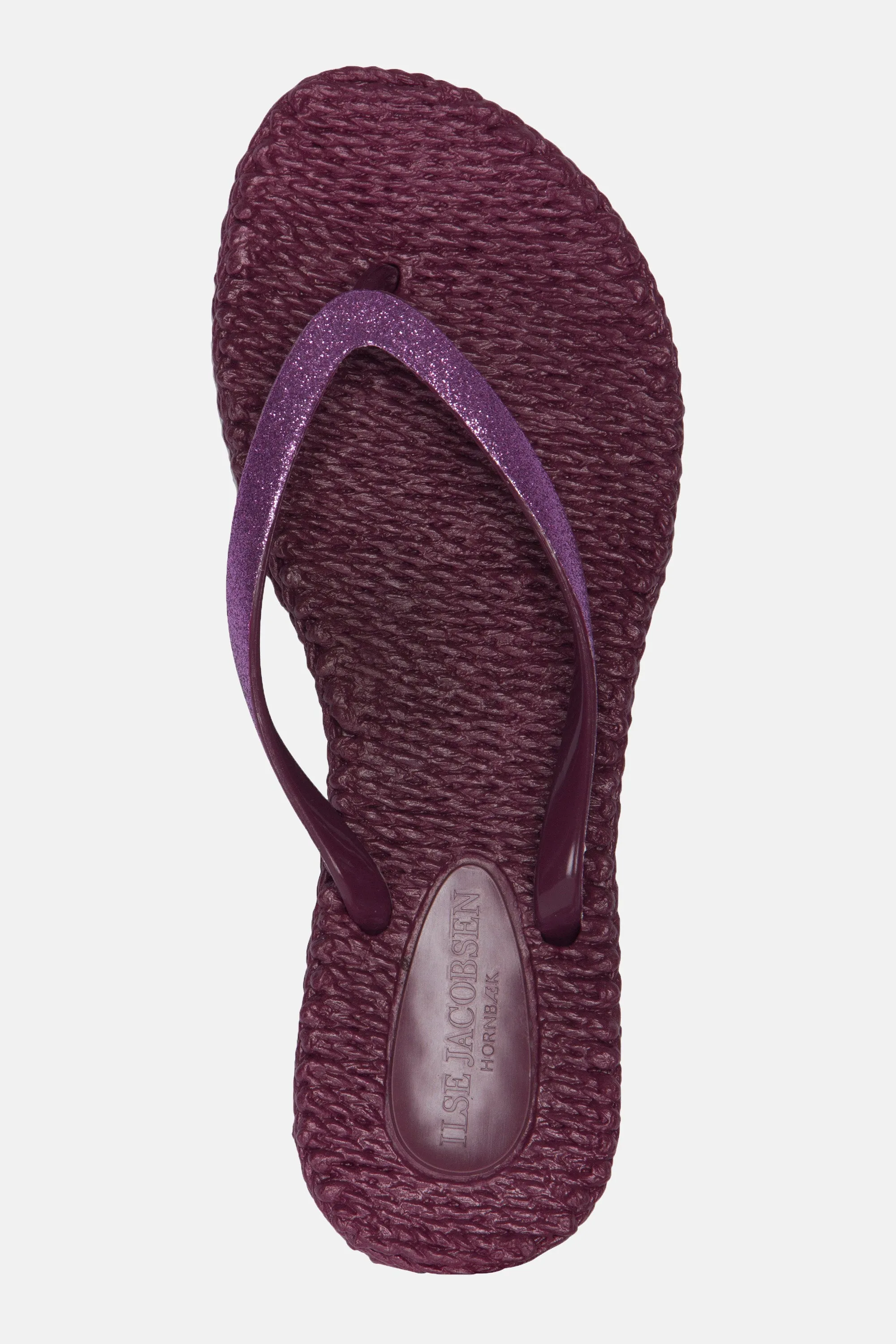 Flip Flops Glitzer - Rubino