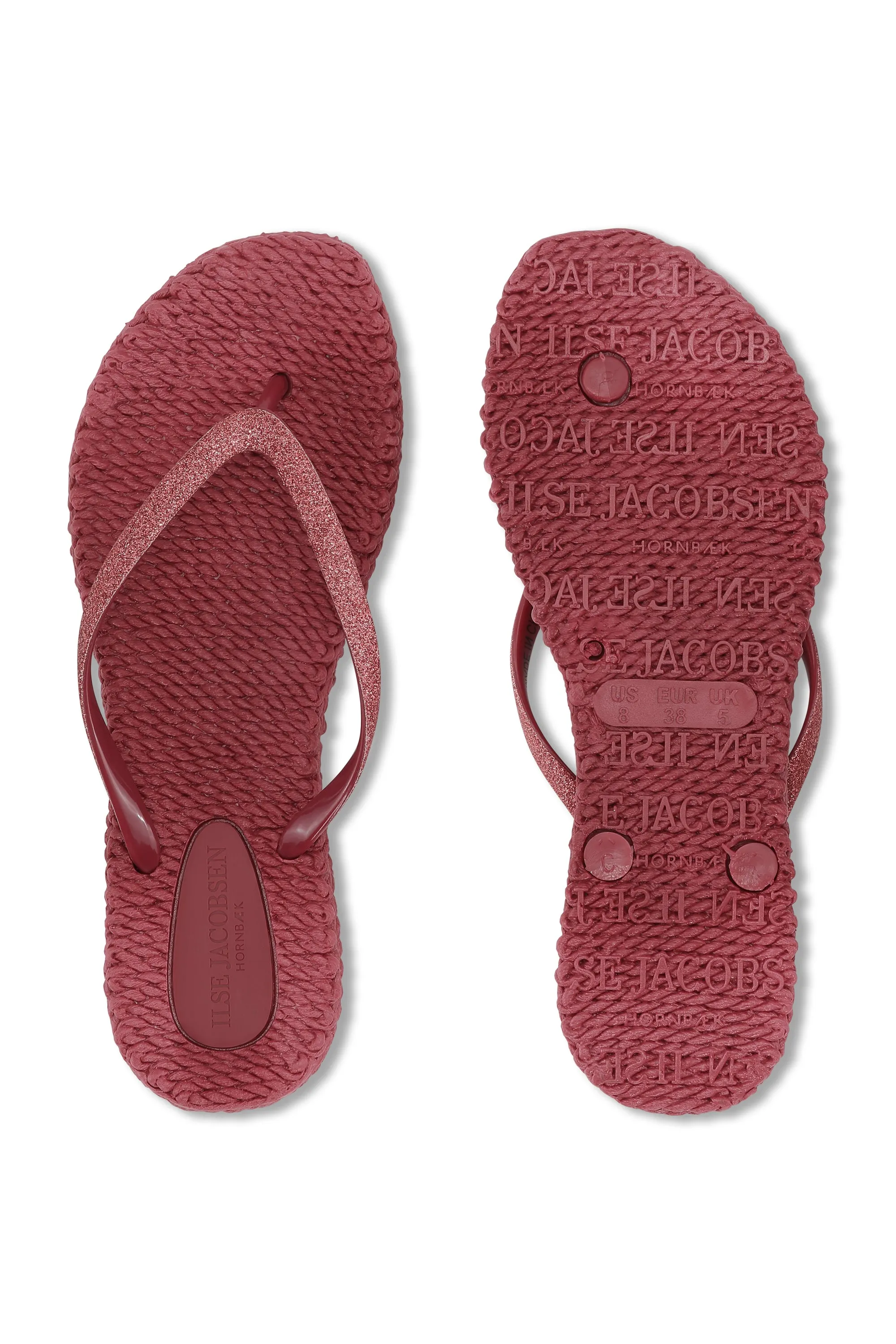 Flip Flops Glitzer - Wine