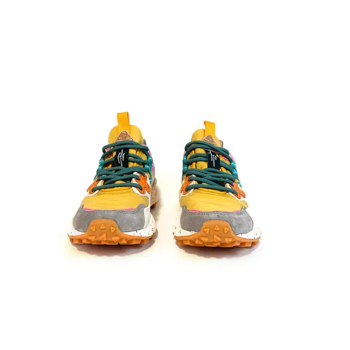 Flower Mountain - Yamano 3 Sneaker (Grey - Yellow - Cream)