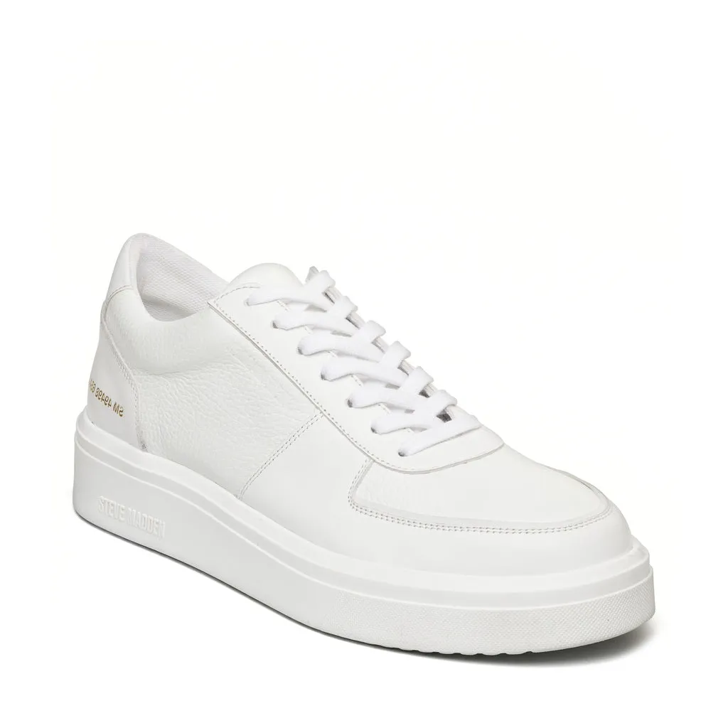 Flynn Trainer WHITE LEATHER