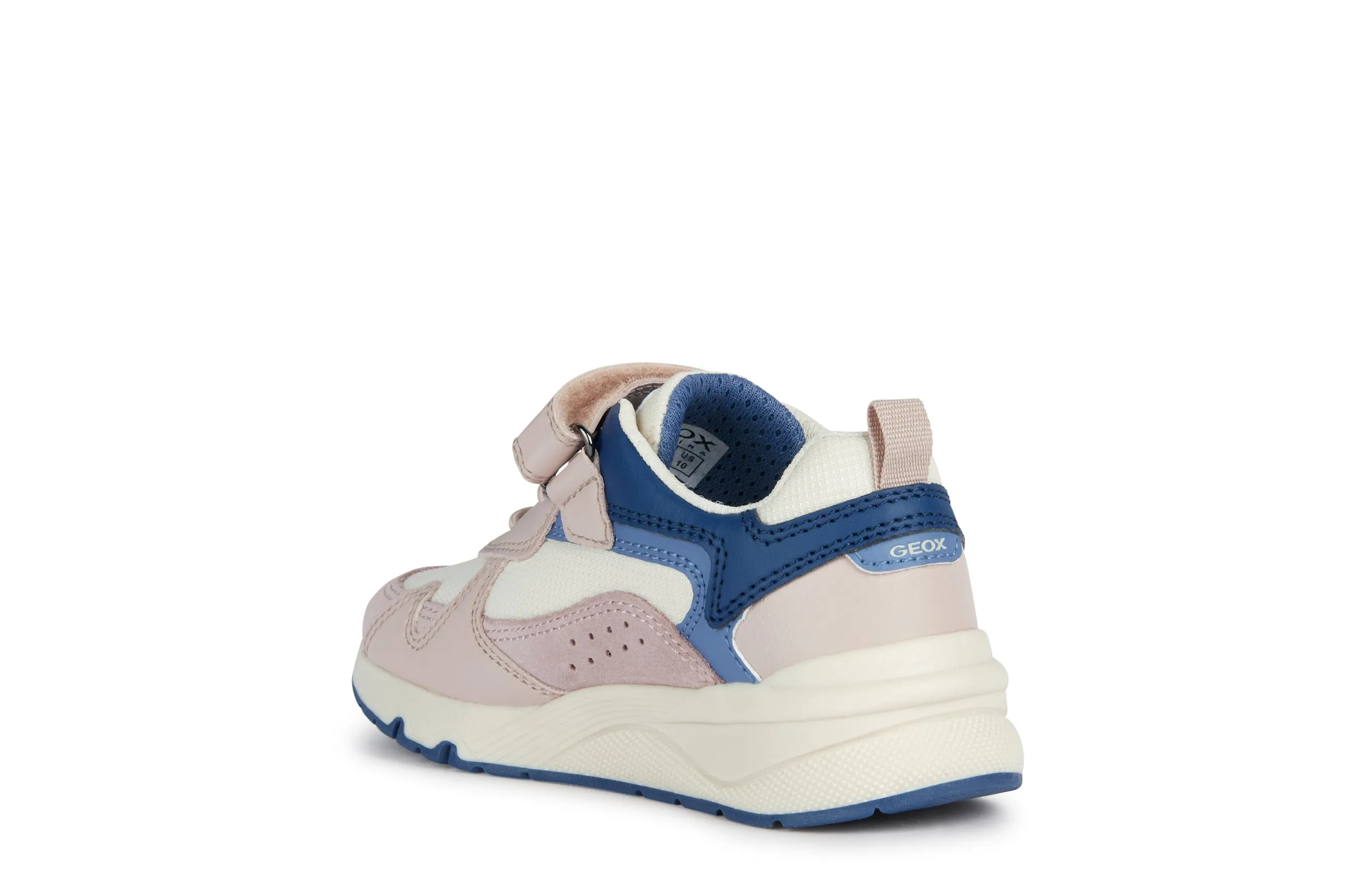 Geox Rooner Girls Light Rose Avio Trainer