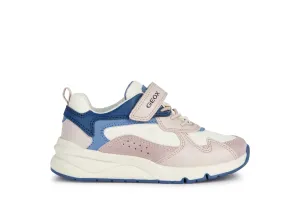 Geox Rooner Girls Light Rose Avio Trainer