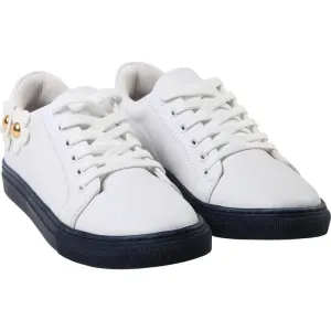 Girls White Trainers