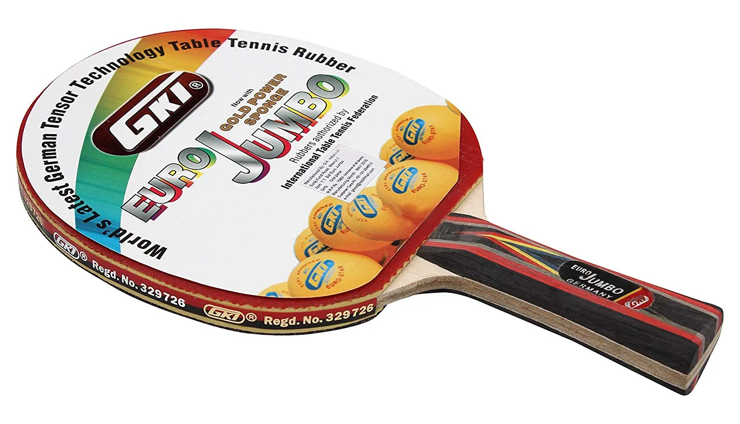 GKI Euro Jumbo Table Tennis Racquet