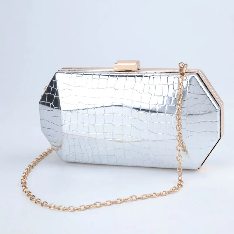 Glamour Metallic Mystique Clutch Bags