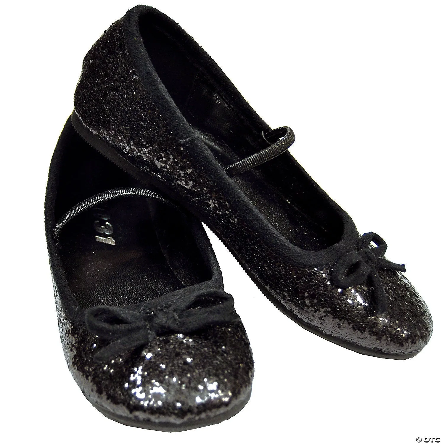 Glitter ballet shoe