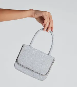 Glitter Dreams Mesh Mini Tote Bag