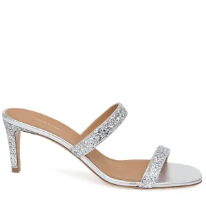 Glitter Fino Sandal - Silver