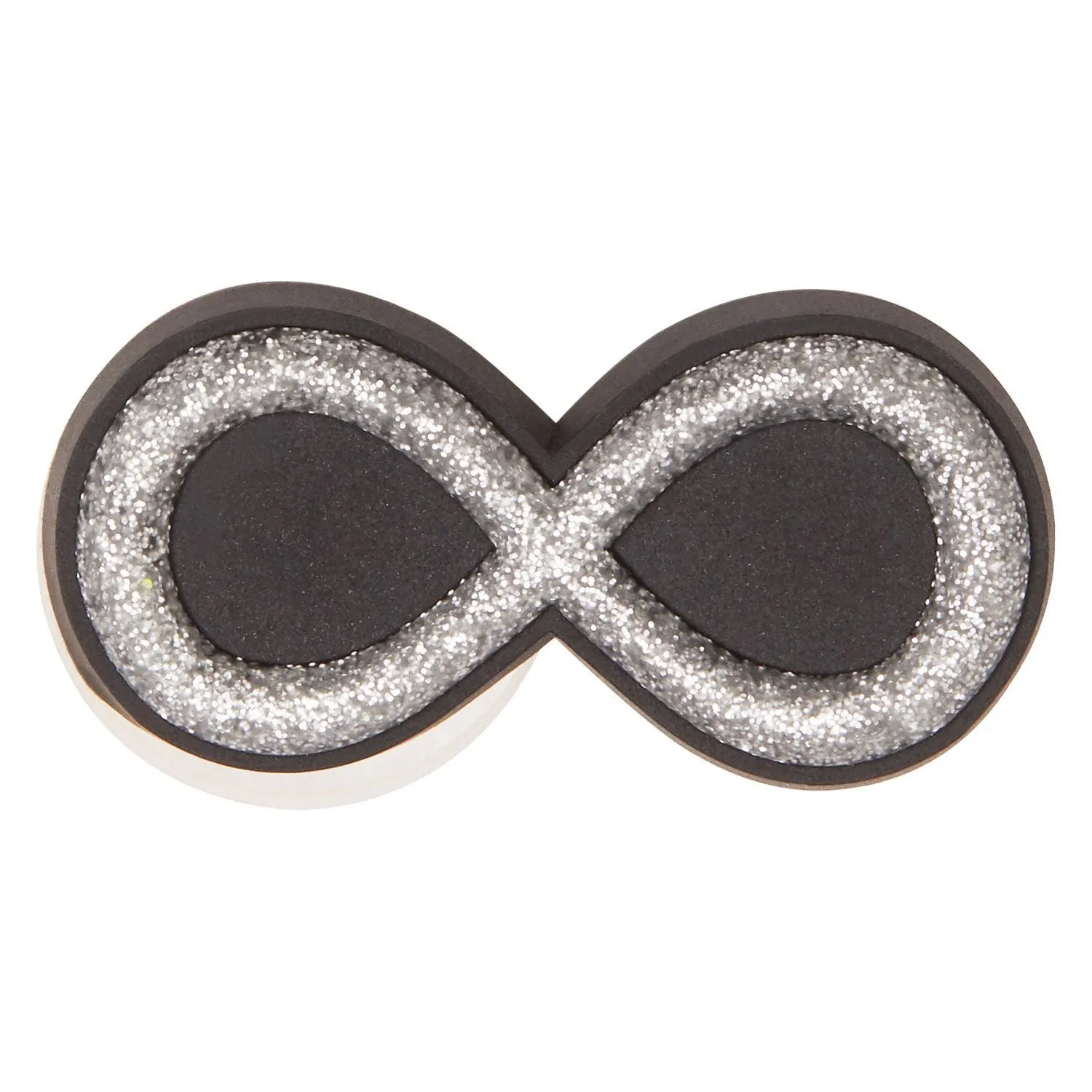 Glitter Infinity Symbol Jibbitz