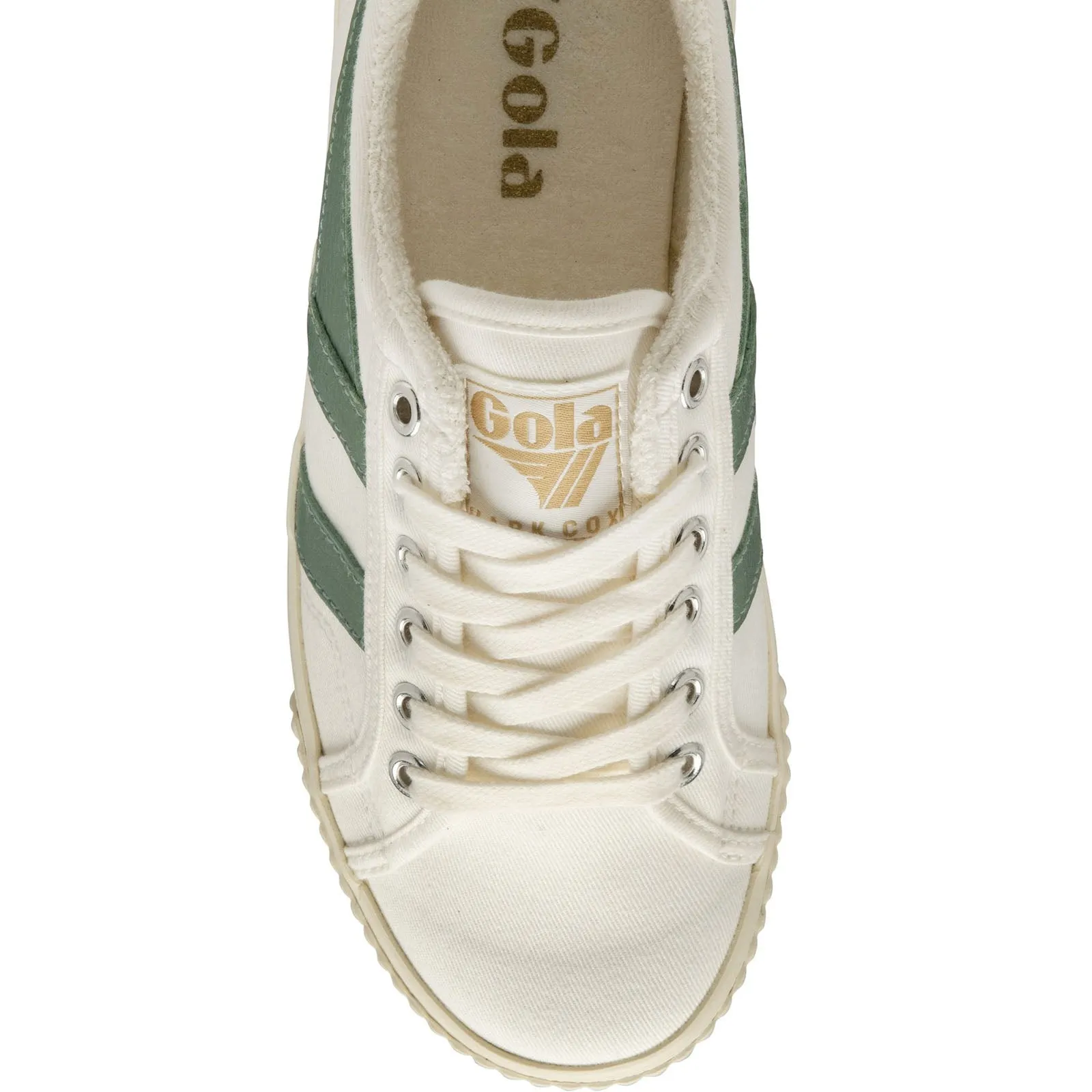 Gola Womens Tennis Mark Cox Canvas Trainers