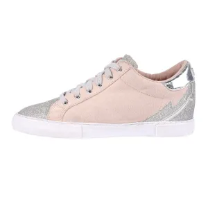 Guess Glittery Low-Top Sneakers Fabric Multicolour Colour For Women