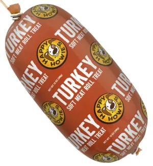 Happy Howie's Turkey Meat Roll Soft Dog Treat