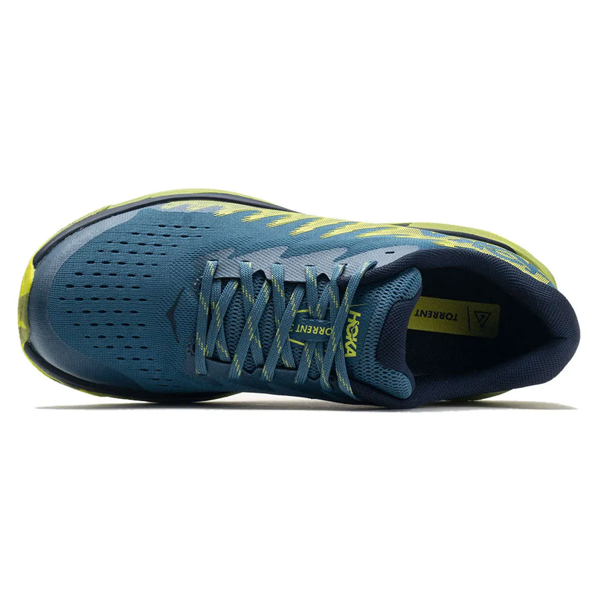 Hoka Men's Trainers Torrent 3 Casual Lace Up Textile Synthetic - UK 10