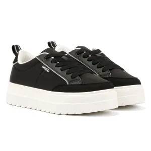 Hugo Lyssa Tennis Women's Black/White Trainers