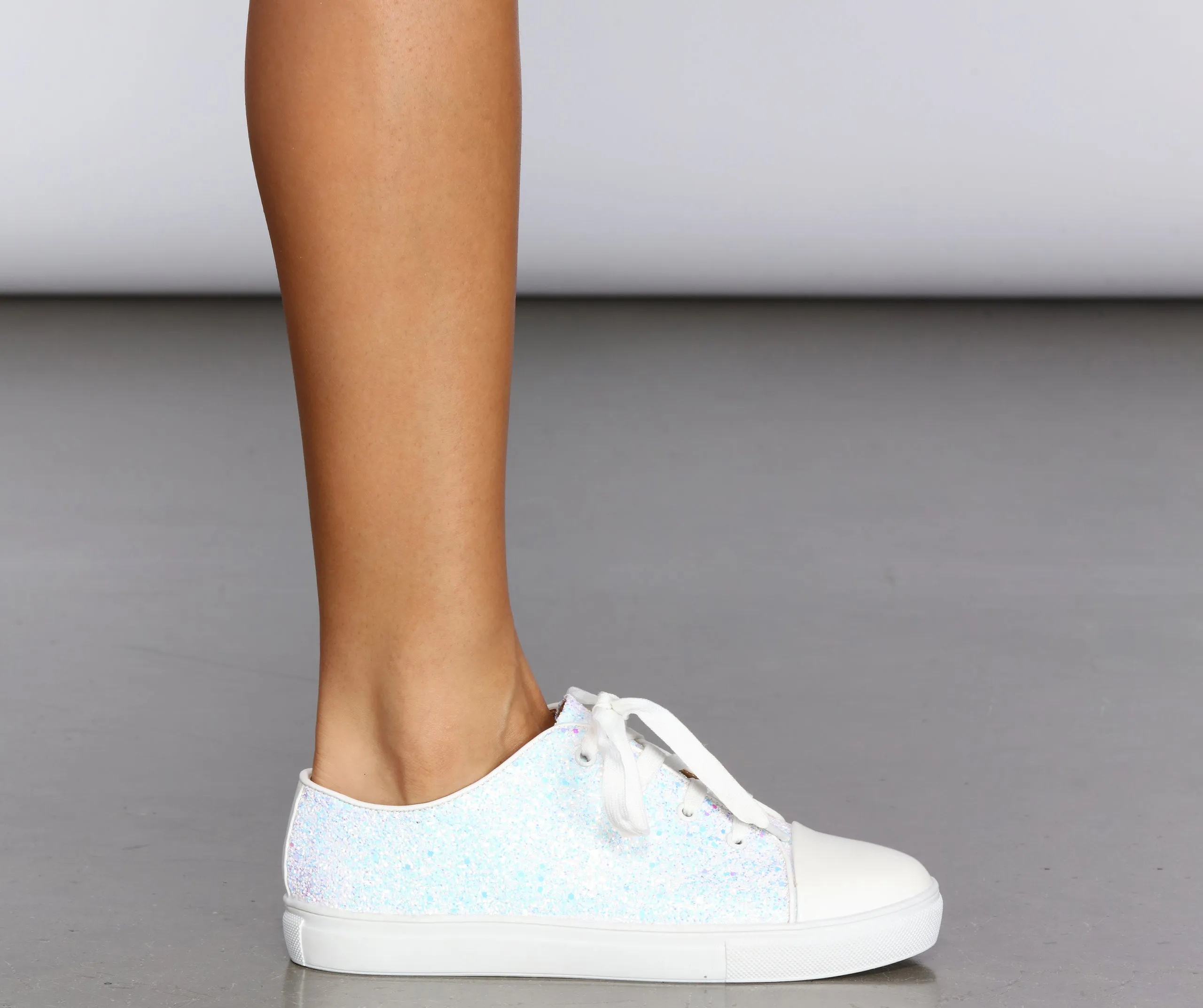 In Step Glitter Sneakers