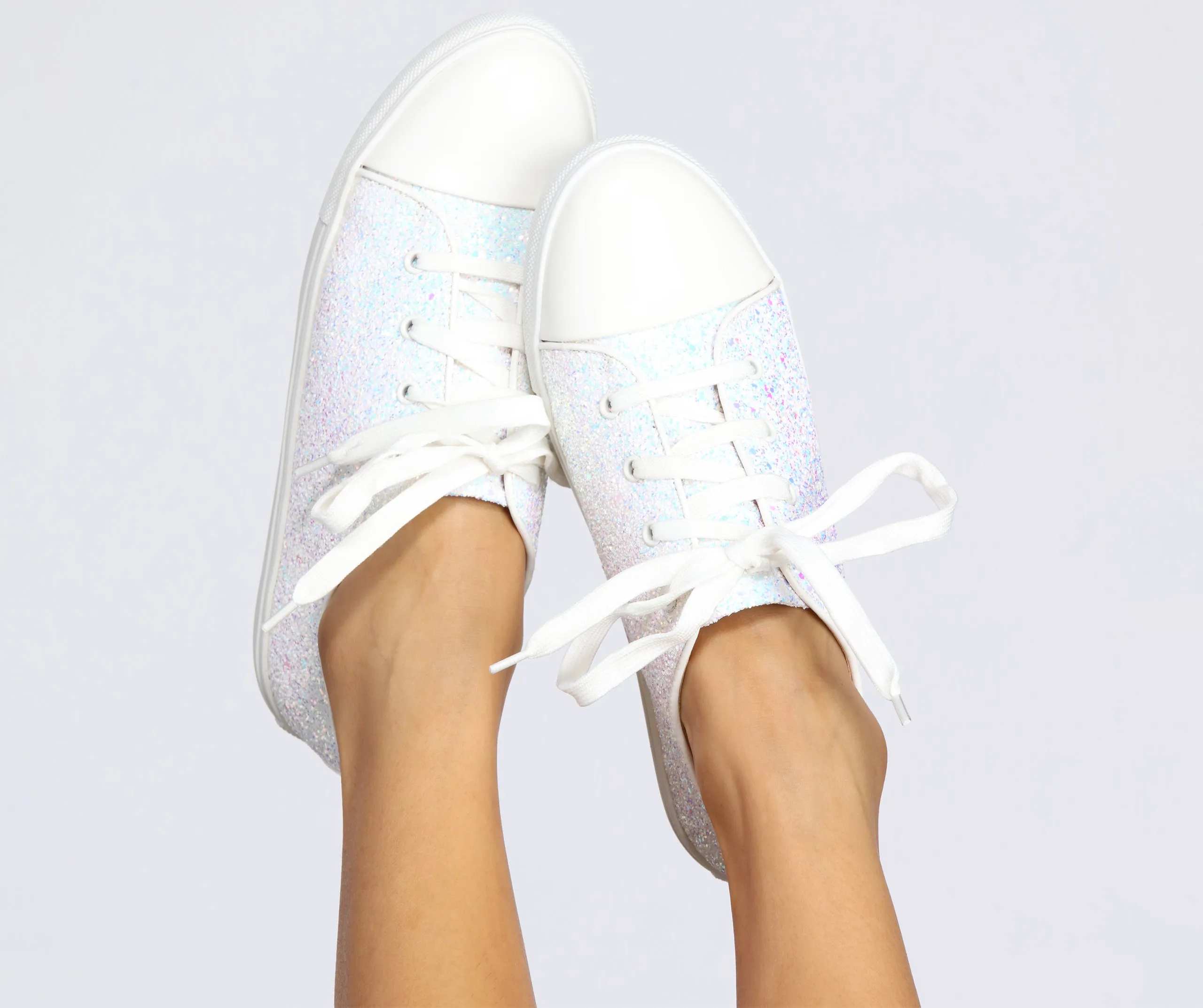 In Step Glitter Sneakers