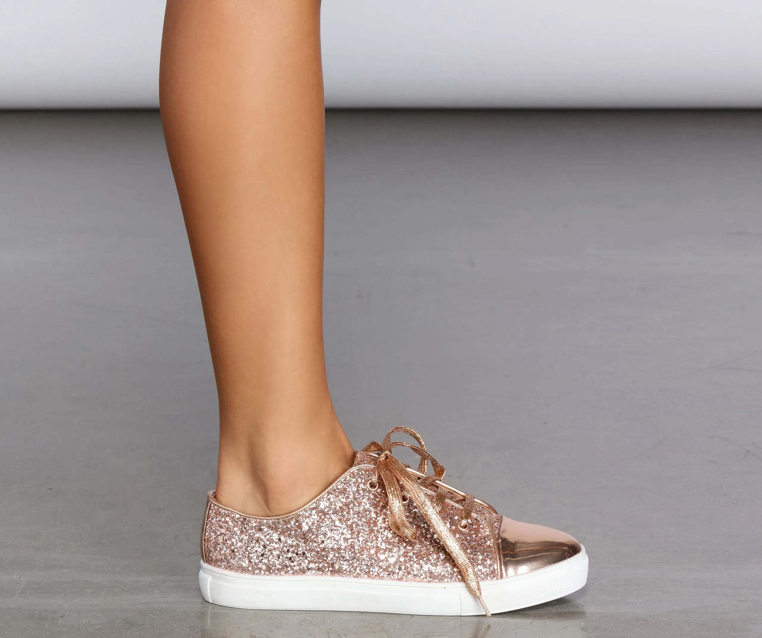 In Step Glitter Sneakers