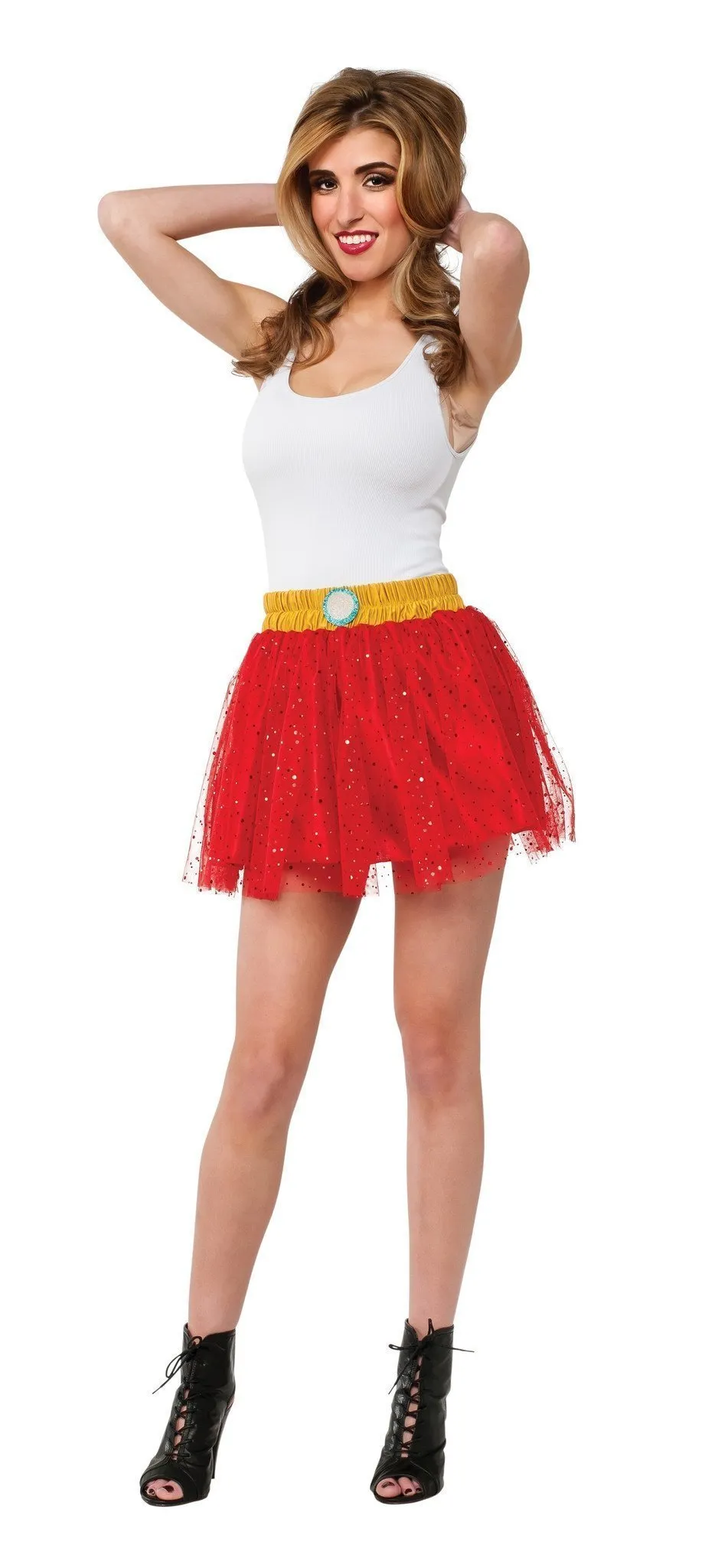 Iron Rescue Glitter Tutu Skirt for Adults - Marvel Avengers