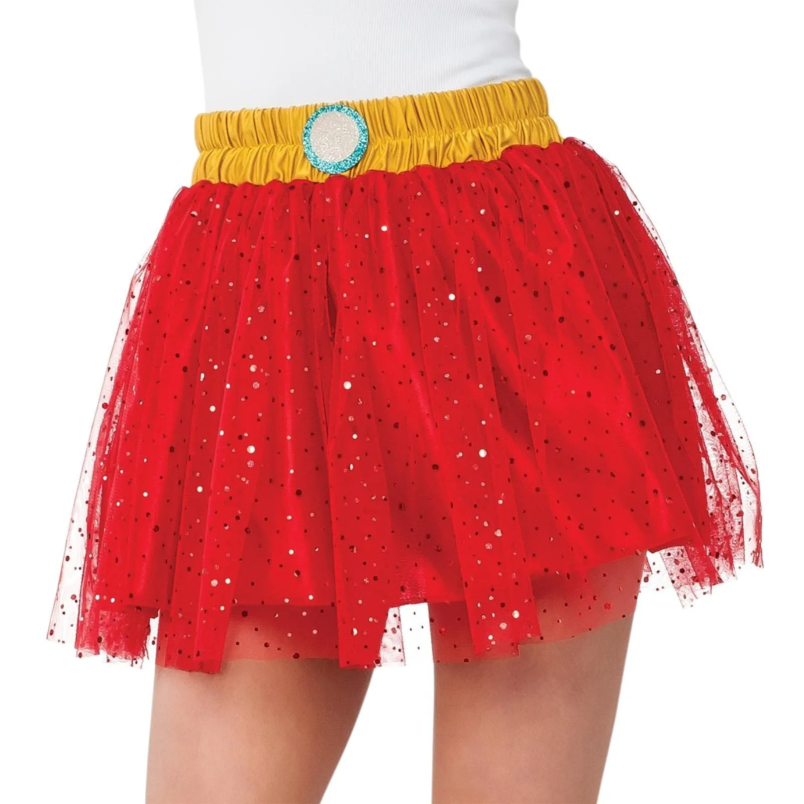 Iron Rescue Glitter Tutu Skirt for Adults - Marvel Avengers