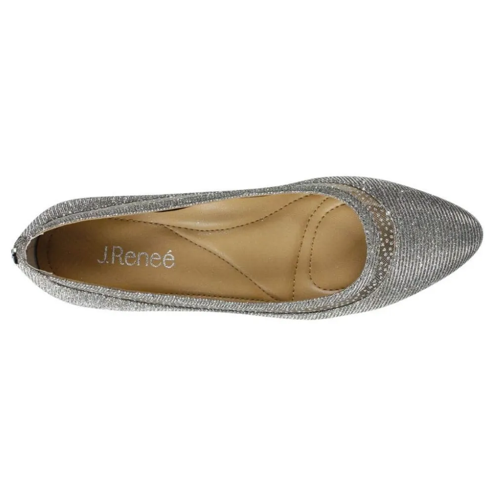 J. Renee Timoroa Pewter Pump (Women's)