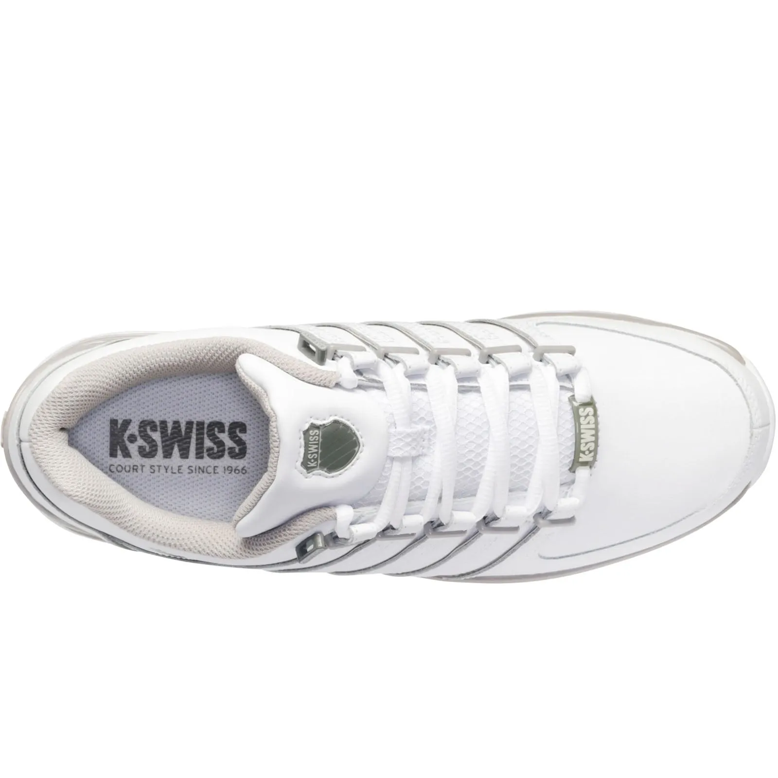 K-Swiss Mens Rinzler Leather Trainers Shoes