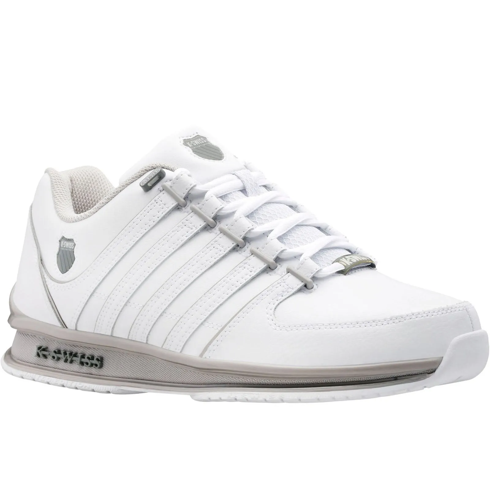 K-Swiss Mens Rinzler Leather Trainers Shoes