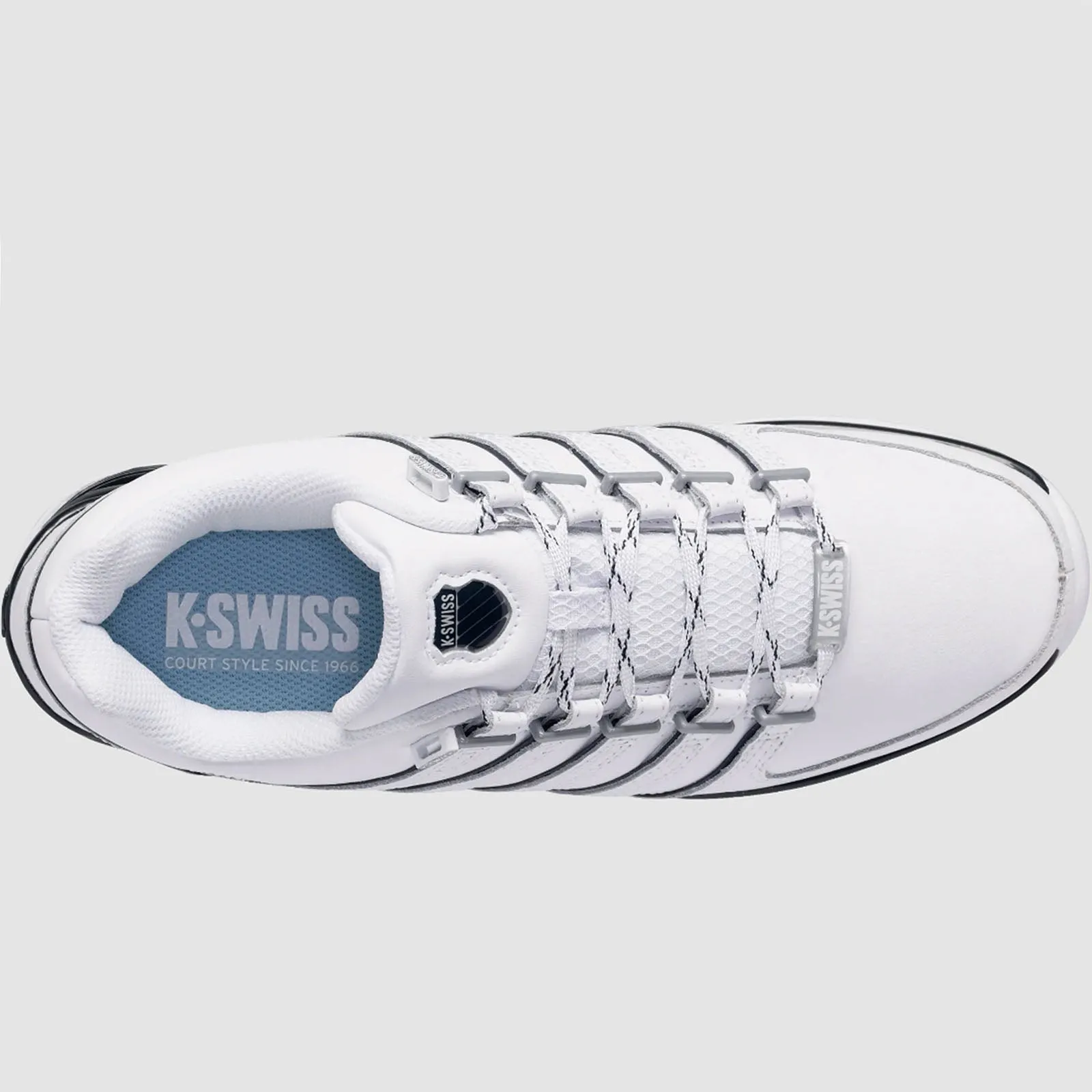 K-Swiss Mens Rinzler Leather Trainers Shoes