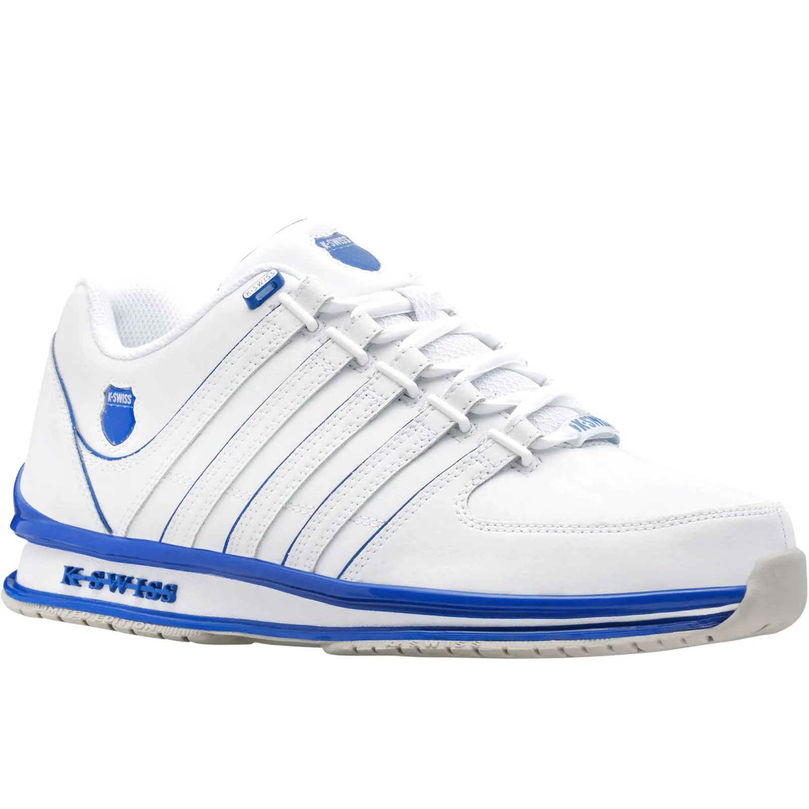 K-Swiss Mens Rinzler Leather Trainers Shoes