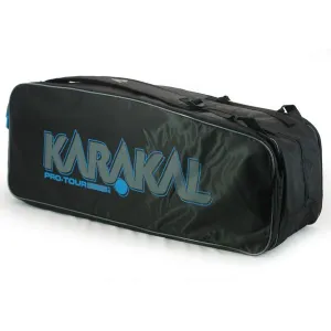 Karakal Pro Tour 2.1 Elite 12 Racket Bag Double Shoulder Straps Blue