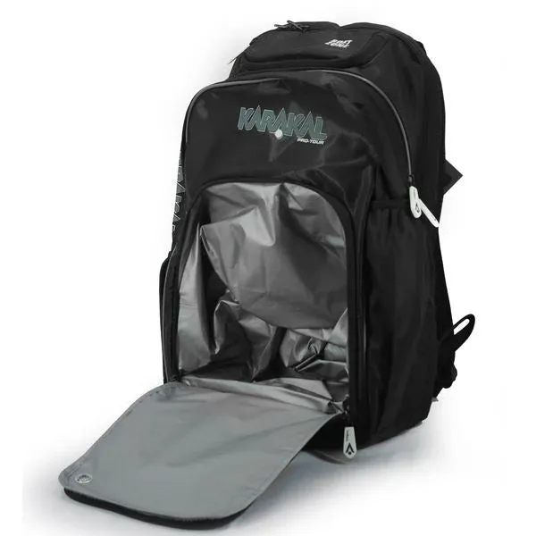 Karakal Pro Tour 30 2.1 Secure Zip Trave Friendly Backpack White