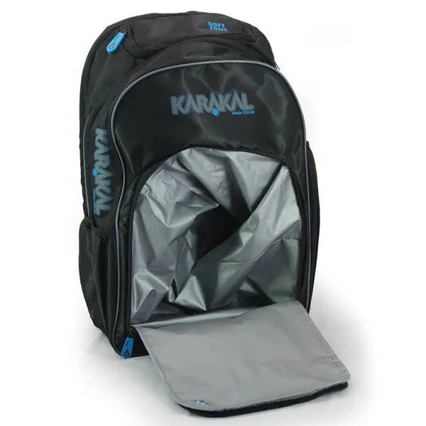 Karakal Pro Tour 30 2.1 Secure Zip Trave Friendly Backpack