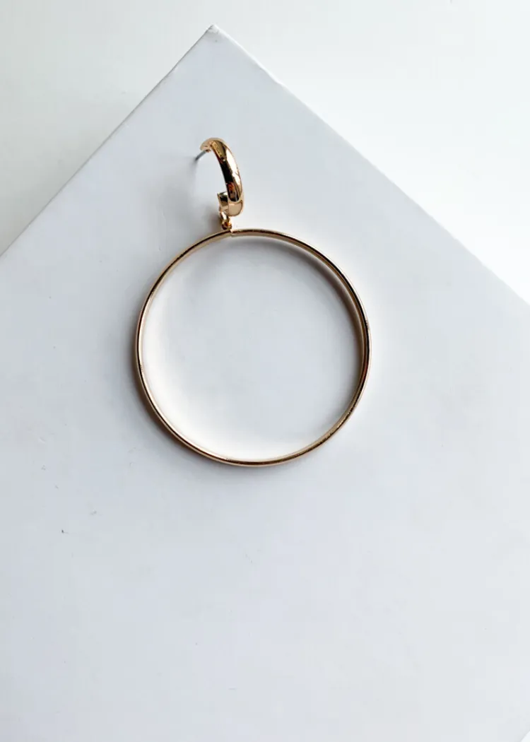 Kashid Gold Medium Hoops