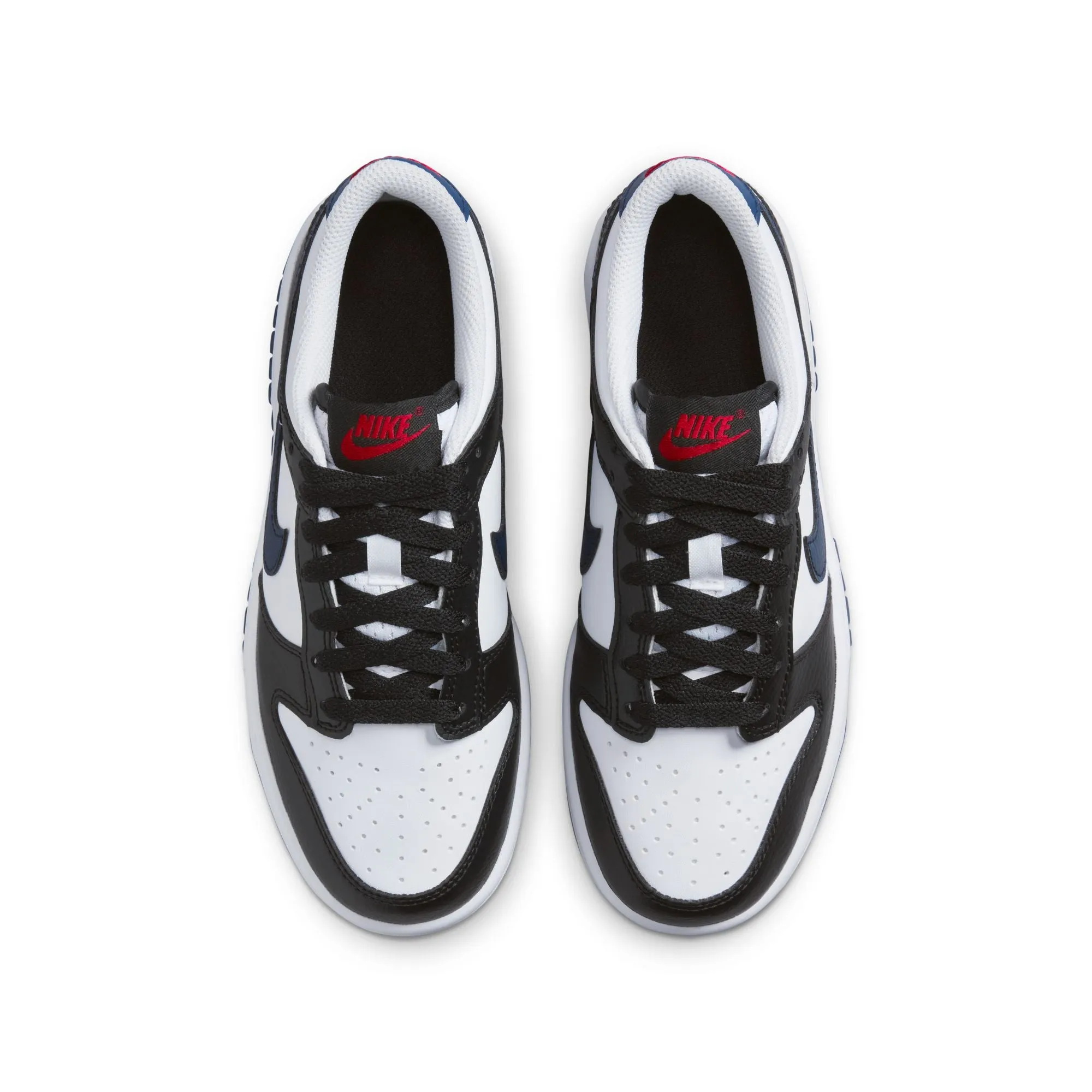 KIDS NIKE DUNK LOW GS (BLACK/MIDNIGHT NAVY)