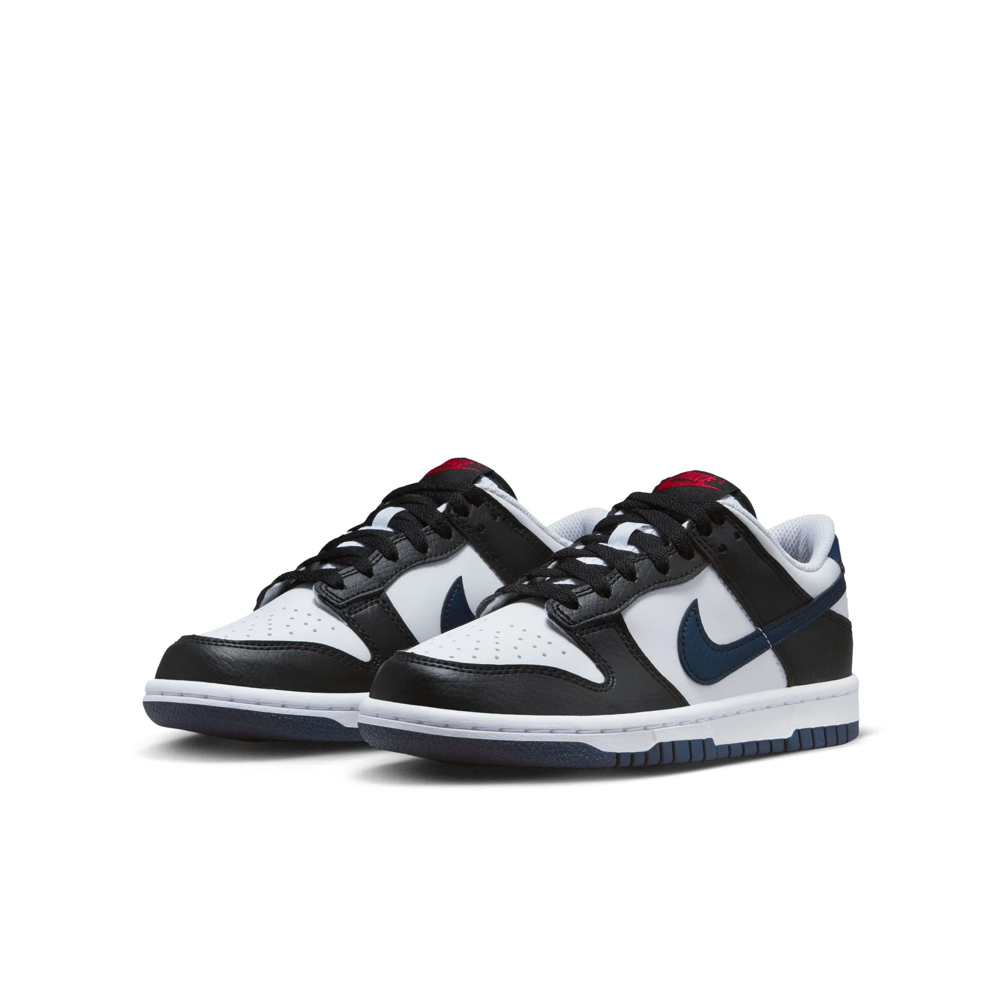 KIDS NIKE DUNK LOW GS (BLACK/MIDNIGHT NAVY)