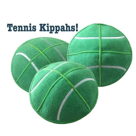 Kippah Suede - Tennis Balls