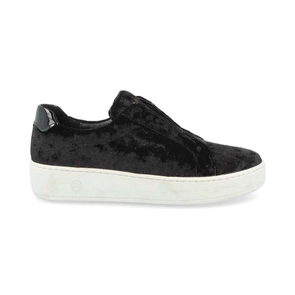 *LAST PAIR!* Philip Hog May Trainer in Black Velvet