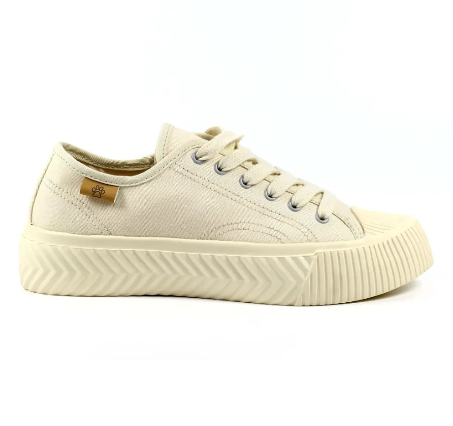 Lazy Dogz Womens Trainer Jayne Beige