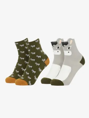 LeMieux Mini Socks Donkey (2pk)