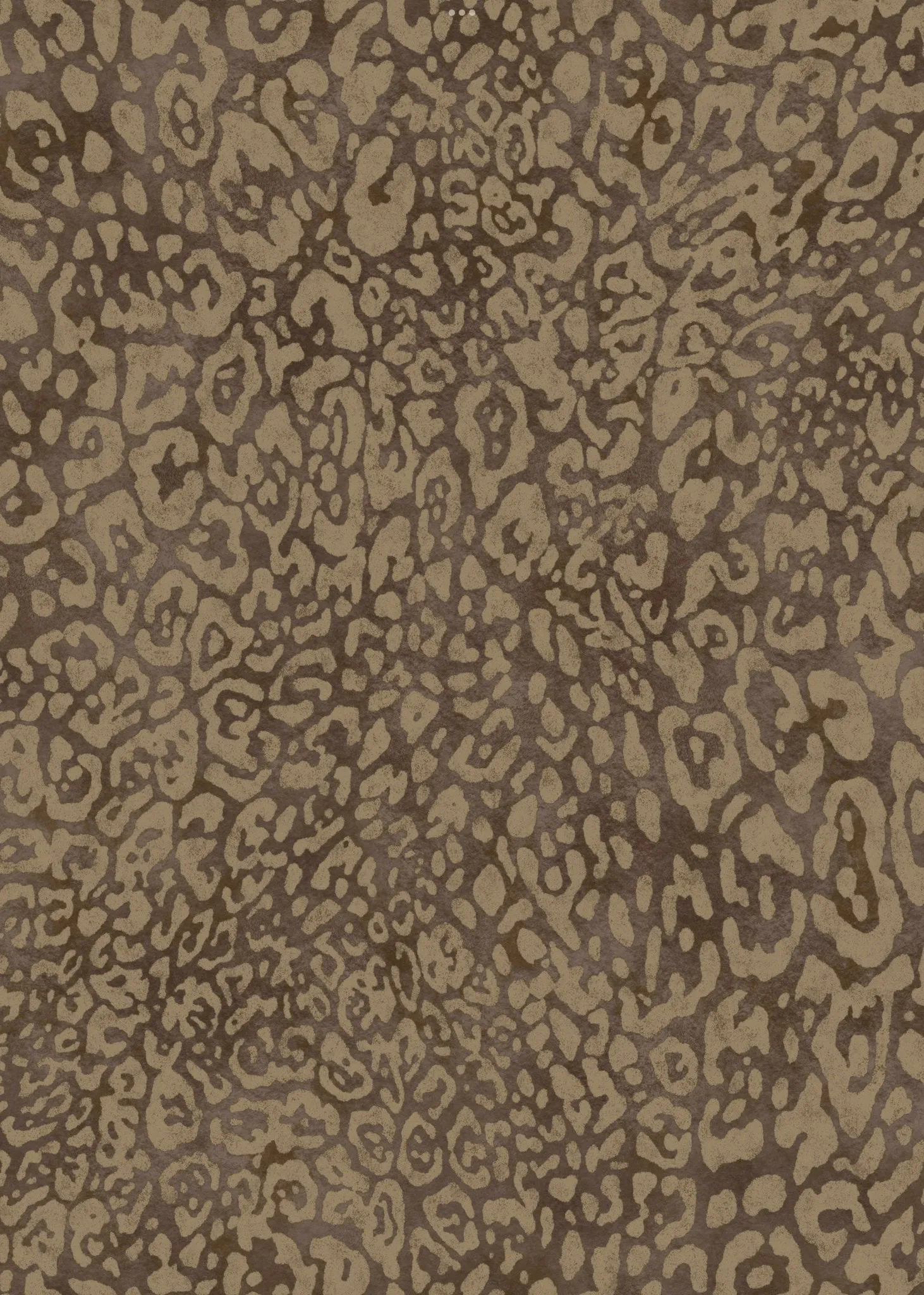 Leopard imprint Wallpaper - Brown light spot